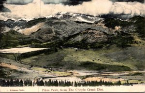 Colorado Pike Peak From Cripple Creek 1909
