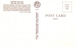 US    PC3664  BLUEBIRD NEW YORK STATE BIRD