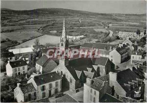 Postcard Modern Plomodiern (Finistere) Church