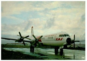 Europe Aero Service Vickers Vanguard 952 EAS Airplane Postcard