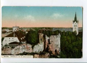 289320 Latvia Cesis Wenden church ruins Vintage postcard