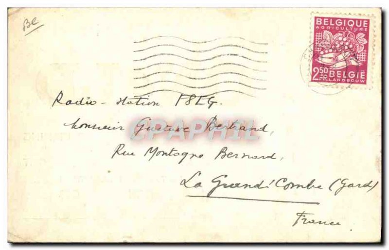 Old Postcard Telegraphie Belgium ON4LD