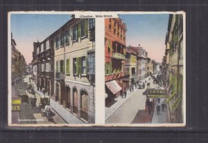 GIBRALTAR, MAIN STREET, TOBACCONIST, c1910, unused.