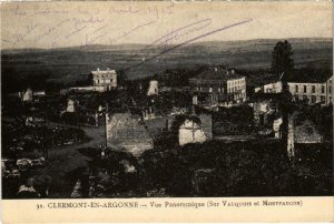 CPA Militaire Clermont-en-Argonne - Vue panoramique (91873)