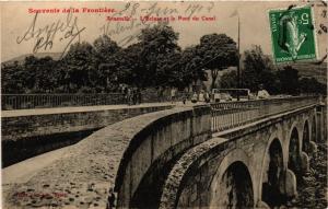 CPA Arnaville - L'Ecluse et le Pont du Canal (386466)