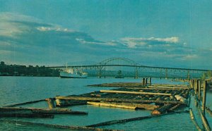 Canada Hips In Port New Westminster British Columbia Postcard 03.54