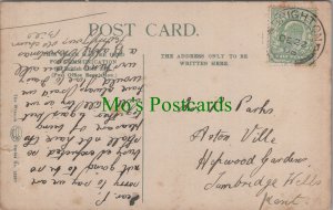 Genealogy Postcard - Parks,Aston Villa,Hepwood Gardens,Tunbridge Wells,Kent GL48