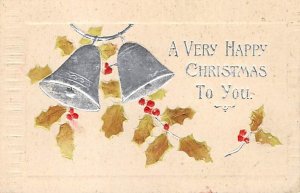 A very happy Christmas to you Silver bells and Holly R.P.O., Rail Post Office...