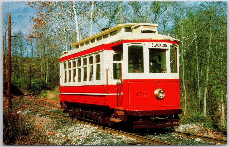 Trolley Car 172 Semi-Convertible From Oporto Portugal Shade Gap Postcard