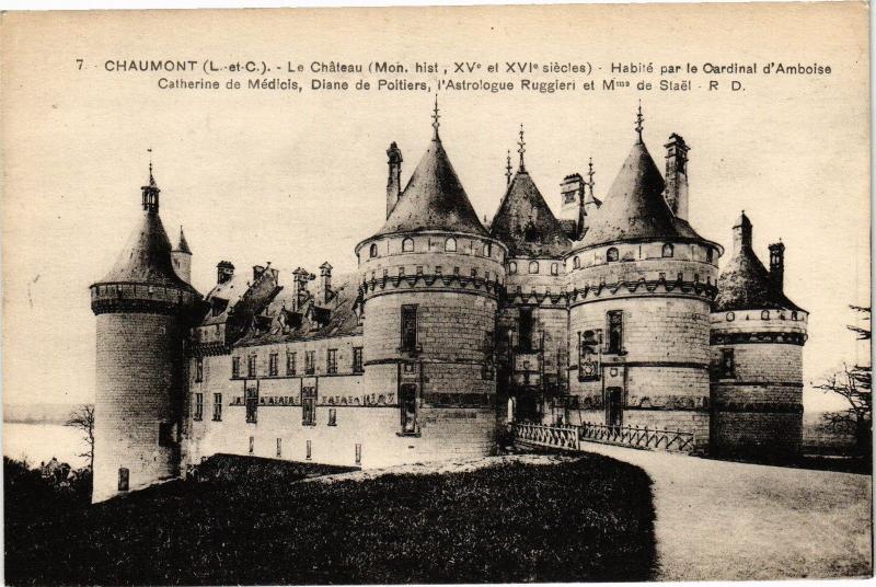 CPA CHAUMONT-Le Chateau-Habite par le Oardinal d'Amboise (189442)