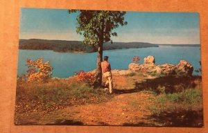 VINTAGE UNUSED POSTCARD  SCENIC VIEW OF THE OZARKS