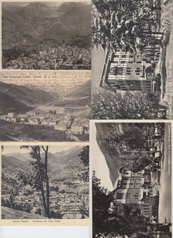 LIMONE PIEMONTE ITALY 24 Vintage Postcards mostly pre-1940-1960 (L3367) 