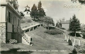ME, Owls Head, Maine, Owls Head Light, No. C98-C, RPPC