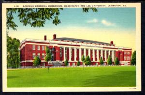 Doremus Memorial Gymnasium,Washington and Lee University,Lexington,VA