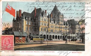 Lot324 place viger hotel  canadian pacific railway station montreal canada TCV