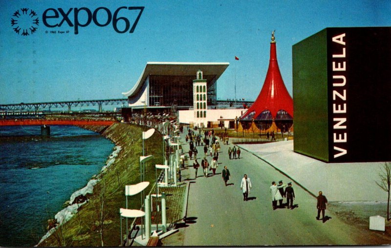 Canada Montreal Expo67 Pavilions Of Venezuela Ethiopia USSR and Morocco 1967