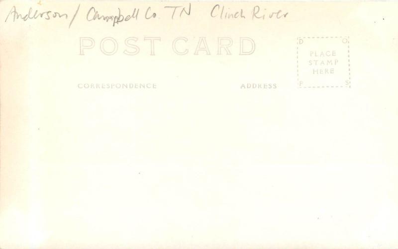 1937 RPPC Postcard; Road over Norris Dam, Anderson/ Campbell Co. TN, Clements