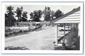 c1930's The Riley Motel Cars Wilmington North Carolina NC Vintage Postcard