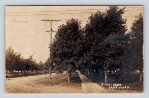 RPPC Brookings South Dakota Street Scene Postcard 1909