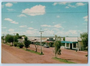 Western Australia Postcard Hepburn Street Mt. Magnet Goldmining Town c1950's