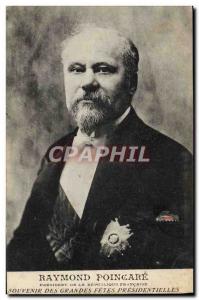 Old Postcard Raymond Poincare President of the Republic