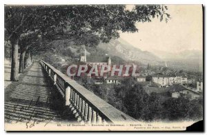Old Postcard Dauphine surroundings Grenoble Voreppe