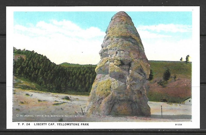 Wyoming, Yellowstone - Liberty Cap -- [WY-111]