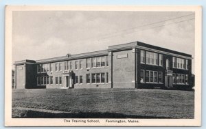 FARMINGTON, Maine ME ~ TRAINING SCHOOL  Franklin County Postcard