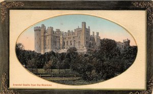 uk52066 arundel castle from the meadows uk