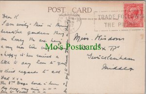 Genealogy Postcard - Wisdom, 63 Fourth Cross Road, Twickenham, Middlesex GL2128