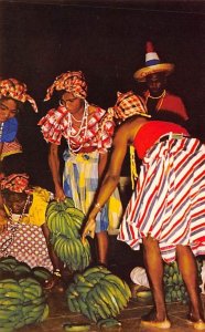 Native Girls Doing Banana Dance Jamaica Unused 