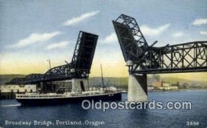 Broadway Bridge - Portland, Oregon OR  