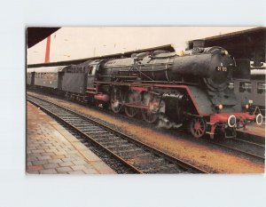 Postcard Schnellzug Lokomotive 01 173 Deutsches Dampflokomotiv Museum Germany