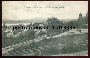 h2981 - DIGBY Nova Scotia Postcard 1910 Road View by MacFarlane