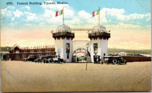 Postcard Federal Building in Tijuana, Baja California, Mexico