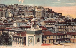 A756 Algeria Alger Algiers La Casbah General View 1917 vintage postcard