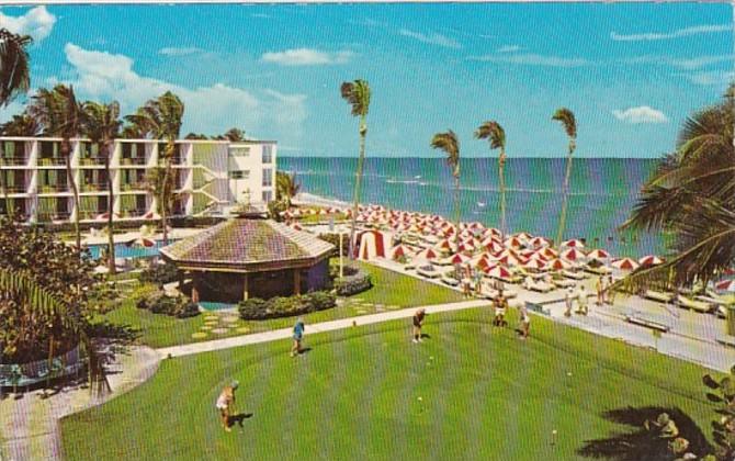 Florida Miami Beach Pan American Motel Collins Avenue