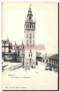 Old Postcard Spain Spain Espana Sevilla Catedral La Giralda