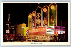 1960 Reno Nevada NV Vintage Postcard Primadonna Club Casino Restaurant Building
