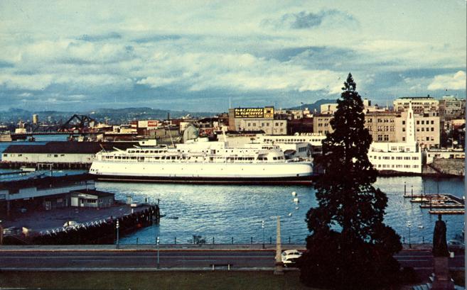 Victoria BC, British Columbia, Canada - Steamer MV Queen of Vancouver