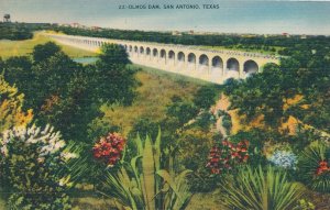 San Antonio TX, Texas - Olmos Dam - Linen