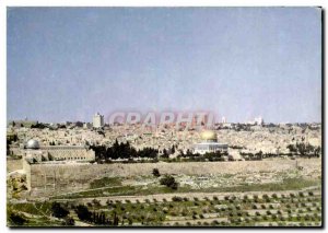 Israel Postcard Modern seen from Mt Olives