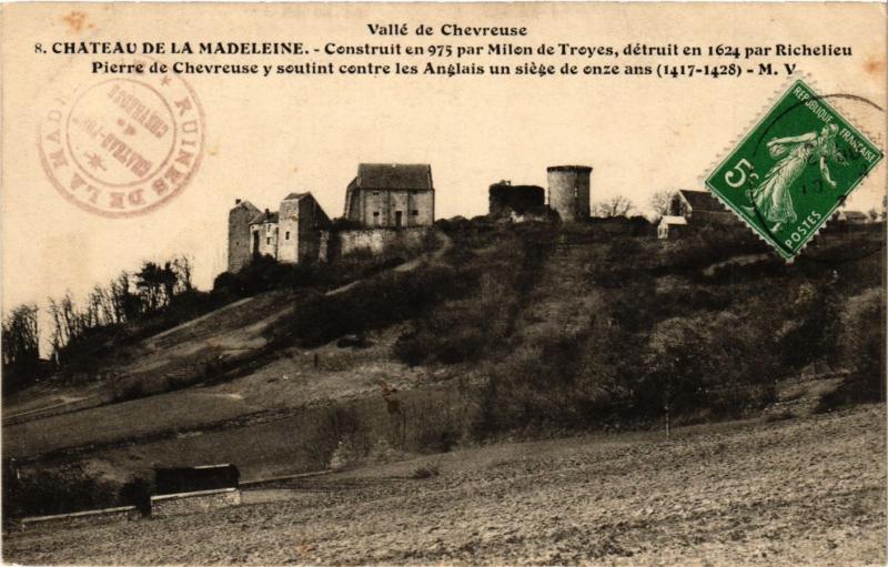 CPA Vallée de CHEVREUSE - Chateau de la Madeleine - Construit en 975 (353019)