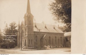 RP: LANCASTER , Wisconsin , 1900-10s ; Congregational Church