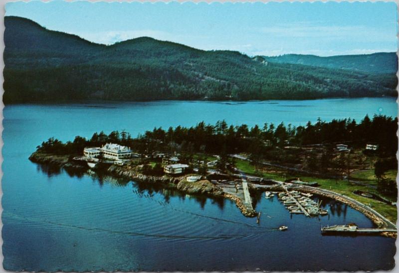 Rosario Resort Community Orcas Island WA Washington Unused Vintage Postcard D38