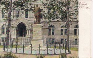 Richmond VA, Confederate Monument, Stonewall Jackson, Civil War Interest, 1907