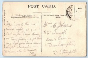 Worcester Worcestershire England Postcard Hindlip Hall c1910 Antique Posted