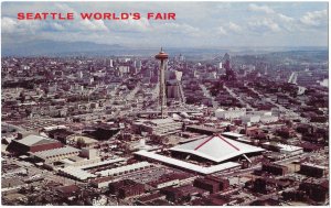 Seattle Worlds Fair April-October 1962 Aerial View of Fair Washington State