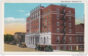 SOMERSET, Kentucky, 1900-1910's; Hotel Beecher, Classic Cars