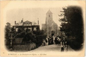 CPA ETRETAT - Le Presbytere l'Église (105228)